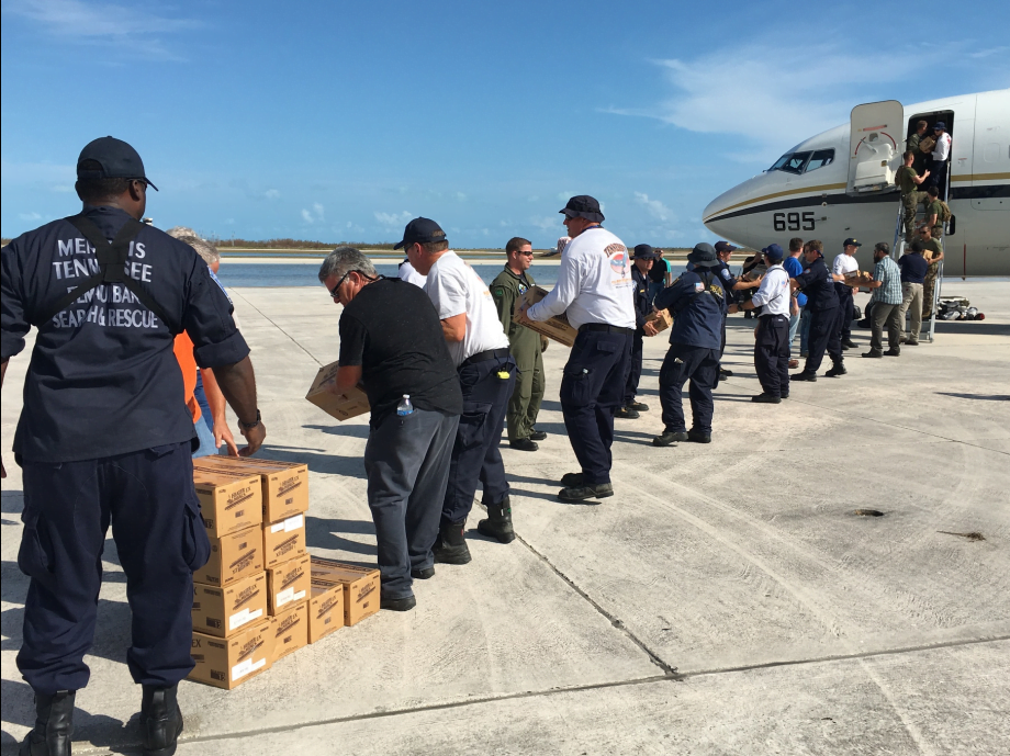 Fema Worker After Hurricane Irma